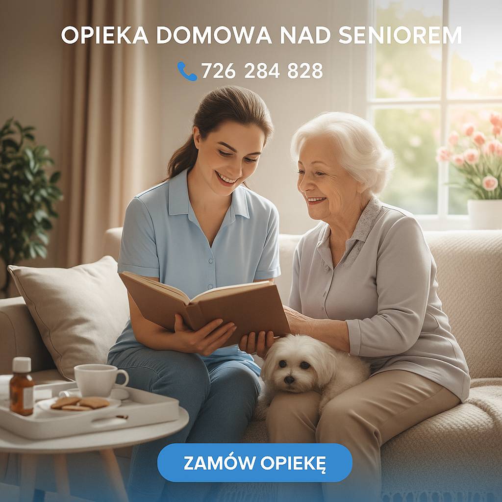 Opieka domowa dla seniora -  Zamów opiekę